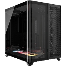 CORSAIR AIR 5400 RS-R ARGB Tempered Glass Mid-Tower, Black