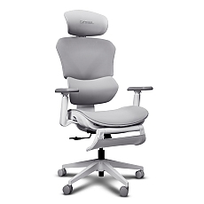 TRUST GXT725W Rivara Ergonomic Mesh Gaming Chair White