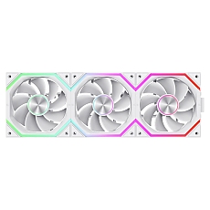 Gamemax Комплект вентилатори Fan Pack 3-in-1 3x120mm - FN12A-N2 WL-RW - Reverse, Daisy-Chain, A-RGB, White