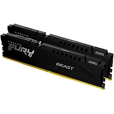 Kingston 64GB 5600MT/s DDR5 CL40 DIMM (Kit of 2) FURY Beast Black