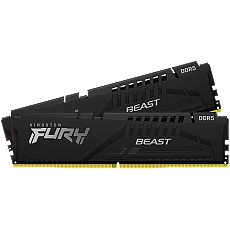 Kingston 64GB 6000MT/s DDR5 CL36 DIMM (Kit of 2) FURY Beast Black
