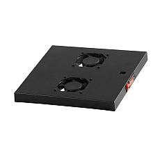 Formrack Cooling unit with 2 fans and on/off swith for free standing and server 19" racks