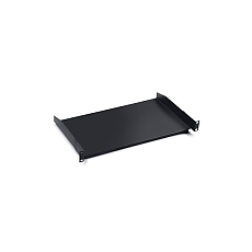 Formrack 19" fixed shelf 250mm, loading capacity 5 kg 1U
