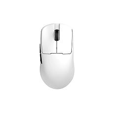 Ajazz професионална геймърска мишка AJ159 V2 MC - Wireless Gaming Mouse - 1K, Magnetic Charging Dock, White