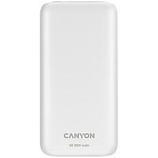 CANYON power bank PB-301 LED 30000 mAh PD 20W QC 3.0 White