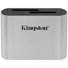 Kingston USB3.2 Gen1 Workflow Dual-Slot SDHC/SDXC UHS-II Card Reader