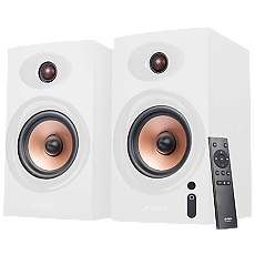Multimedia Bluetooth Speakers R23BT White, Bluetooth 5.0, Optical, AUX, USB, 2*1" silk dome tweeter, 2*4" full range driver, 40W Multimedia Bluetooth Speakers R23BT White, Bluetooth 5.0, Optical, AUX, USB, 2*1" silk dome tweeter, 2*4" full range driver, 40W