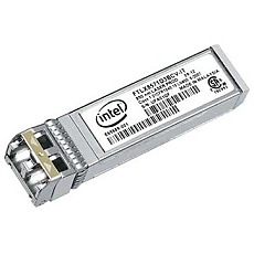 Intel Ethernet SFP+ SR Optics, 10GbE SFP+ SR module, 800nm, 0.3km (Dual Rate 10GBASE-SR/1000BASE-SX) Intel Ethernet SFP+ SR Optics, 10GbE SFP+ SR module, 800nm, 0.3km (Dual Rate 10GBASE-SR/1000BASE-SX)