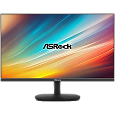 Asrock Gaming Monitor, 27" FHD(1920x1080) IPS, Anti-Glare, 100 Hz, 99% sRGB, 16:9, 1000:1, 300 cd/m², 178º/178º, 1ms (MPRT), Flicker-free, Tiltt Adjustment, 1x HDMI 2.0, 1x VGA, 3Y