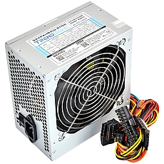 ADK-A600W Power Supply TrendSonic AC 115/230V, 47/63Hz, DC 3.3/5/12V, 600W, OEM, 20+4 pin, 3 x SATA, 2 x IDE, 1x120, Efficiency 65%