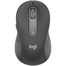 LOGITECH M650L Signature Bluetooth Mouse - GRAPHITE - LEFT