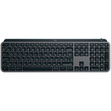 LOGITECH MX Keys S Plus Bluetooth Illuminated Keyboard with Palm Rest - GRAPHITE - US INT'L