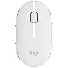 LOGITECH M350S Pebble 2 Bluetooth Mouse - TONAL WHITE