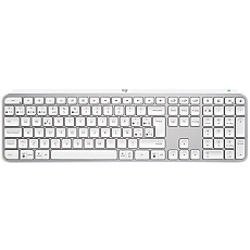 LOGITECH MX Keys S Bluetooth Illuminated Keyboard - PALE GREY - US INT'L