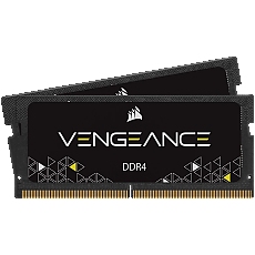 CORSAIR DDR4 VENGEANCE Series Memory Kit 3200MT/s, 16GB (2 x 8GB) SODIMM 3200MHz, 22-22-22-53, 1.2V