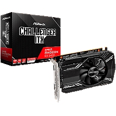 ASROCK Video Card AMD Radeon RX6400 Challenger ITX 4GB, GDDR6 64 bit, 1xHDMI, 1xDP 1.4, recomended PSU 350W.