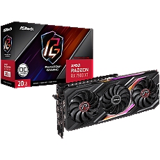 ASROCK Video Card AMD Radeon RX7900XT Phantom Gaming 20GB OC, GDDR6, 320-bit, 3x DisplayPort™ 2.1, 1x HDMI™ 2.1, 2x 8-pin Power Connectors, Recommended PSU 750W, 90-GA3XZZ- 00UANF