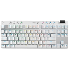 LOGITECH G PRO X TKL LIGHTSPEED Mechanical Gaming Keyboard - WHITE - US INT'L - TACTILE