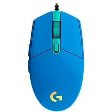 LOGITECH G102 LIGHTSYNC Corded Gaming Mouse - BLUE - USB - EER