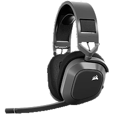 CORSAIR HS80 MAX Wireless Headset, Steel Gray - EU
