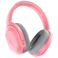Razer Barracuda Pink, Wireless Multi-platform Gaming and Mobile Headset, Razer TriForce 50mm Drivers, Dual Integrated Noise-Cancelling mics, Pressure-Relieving Memory Foam, THX Spatial Audio, 40hrs, Type-C, Compatible with PC, PlayStation,