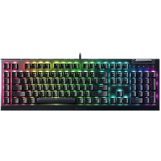 Razer BlackWidow V4 X Mechanical Gaming Keyboard, US Layout, Green Switch, Razer Chroma™ RGB, 6 Macro Keys, Lubricated Stabilizers, Media Roller Razer BlackWidow V4 X Mechanical Gaming Keyboard, US Layout, Green Switch, Razer Chroma™ RGB, 6 Macro Keys, Lubricated Stabilizers, Media Roller