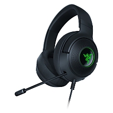 Razer Kraken V3 X USB, Gaming Headset, HyperClear Cardioid Mic, TriForce 40mm Drivers, Hybrid fabric and memory foam ear cushions, Razer Chroma™ RGB, 7.1 Surround Sound, USB-A Razer Kraken V3 X USB, Gaming Headset, HyperClear Cardioid Mic, TriForce 40mm Drivers, Hybrid fabric and memory foam ear cushions, Razer Chroma™ RGB, 7.1 Surround Sound, USB-A