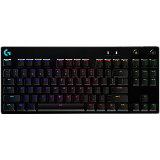 LOGITECH G PRO X TKL LIGHTSPEED Mechanical Gaming Keyboard - BLACK - US INT'L - TACTILE