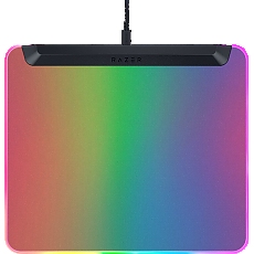 Razer Firefly V2 Pro, Fully Illuminated RGB Gaming Mouse Mat, Edge-to-Edge Backlit Design, 15-Zone Chroma Lighting, Integrated USB 2.0 Port