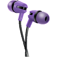 CANYON headphones SEP-4 Mic Flat 1.2m Violet