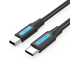 Vention Кабел USB 2.0 C M / Mini USB 5pin 0.5m - COWBD