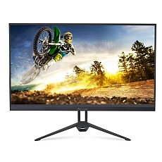 Aopen 24KG3YS1bipx, 23.8'' IPS, FHD (1920x1080), ZeroFrame, FreeSync, 180Hz, 1ms, 100M:1, 250 nits, 1x HDMI 2.1, 1x DP 1.2, Audio Out, BlueLightShield, Tilt, Black