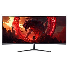 Acer Nitro ED340CURW0bmiipx, 34'' VA, WQHD (3440x1440), Curved 1500R, ZeroFrame, FreeSync Premium, 240Hz, 1ms, 100M:1, 250 nits, HDR10, 99% sRGB, 2x HDMI 2.1, 1x DP 1.4, Audio Out, 2x2W Speakers, Tilt, VESA, Black