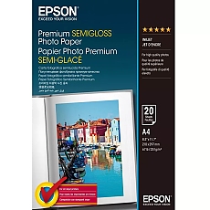 Epson Premium Semigloss Photo Paper, DIN A4, 251g/m2, 20 Blatt