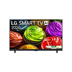 LG 32LB650B3LA, 32" LED HD TV, 1366x768, DVB-T2/C/S2, webOS 26 Smart, ?5 AI Processor Gen9, Resolution Upscaler, Google Cast, AI, AI Sound Pro, WiFi 5, HDR10 / HLG, eARC (HDMI 2), Airplay2, CI, LAN, USB, Bluetooth 5.3, Two Pole Stand, Black LG 32LB650B3LA, 32" LED HD TV, 1366x768, DVB-T2/C/S2, webOS 26 Smart, ?5 AI Processor Gen9, Resolution Upscaler, Google Cast, AI, AI Sound Pro, WiFi 5, HDR10 / HLG, eARC (HDMI 2), Airplay2, CI, LAN, USB, Bluetooth 5.3, Two Pole Stand, Black