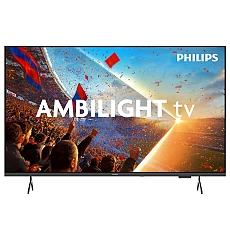Philips 50PUS8001/12, 50" 4K UHD LED, 3840x2160p, 60Hz, DVB-T/T2/T2-HD/C/S/S2, 3 sided Ambilight, CL+2.0, Perfect Pixel UHD, HDR10, HLG, Titan OS, Dolby Atmos, 3*HDMI, 2*USB, 802.11ac, BT 5.2, Easy Link 3.0, 20W RMS, Black