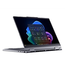 Lenovo ThinkBook 14 2-in-1 G6 Intel Core Ultra 5 325 (up to 4.5GHz, 12MB), 16GB DDR5-5600, 512GB SSD, 14" WUXGA (1920x1200) IPS, Glossy, Touch, Intel Graphics, FHD 1080p&IR Cam, Pen, WLAN, BT, Backlit KB, No FPR, 3 cell, DOS, 3Y Onsite