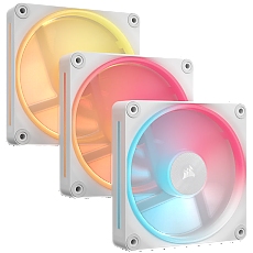 CORSAIR LX-R RGB Series, iCUE LINK LX120-R RGB White, 120mm RGB Fan, Triple Fan Kit