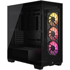 Corsair 3500X ARGB Tempered Glass Mid-Tower, Black