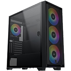 Xigmatek Anubis Pro 4FX EN40788, E-ATX/ATX/M-ATX/MINI ITX, 1x USB 3.0, 2x USB 2.0, HD Audio, Left Magnetic TG, 3PCS 140mm X40A & 1PC 120mm X20A & Galaxy II Fan Control Box & Remote